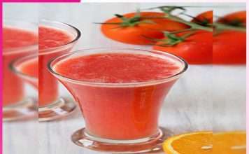 Tomato-Orange Juice: ਟੋਮੈਟੋ-ਆਰੈਂਜ ਜੂਸ Tomato-Orange Juice