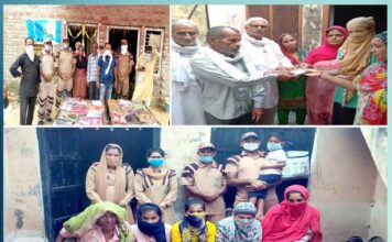 sevadars-gave-financial-support-for-wedding-of-4-daughters-of-3-families-in-bayana-block