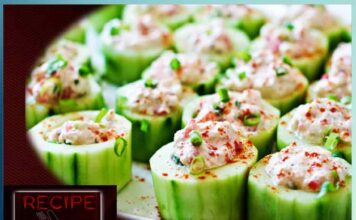 Stuffed Cucumber Cups Recipe