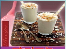 Coconut milk Shake Recipe in Punjabi