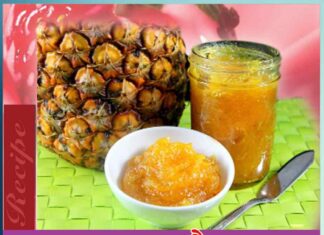 Pineapple Jam Recipe in Punjabi