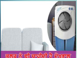 ਕੂਲਰ ਨੂੰ ਵੀ ਚਾਹੀਦੀ ਹੈ ਦੇਖਭਾਲ cooler also needs care