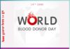 World Blood Donor Day | sachi shiksha