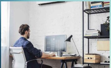 Will work from home by staying cool in summer