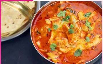 papad curry -sachi shiksha punjabi