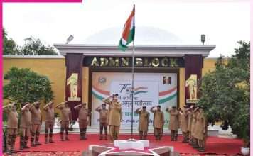 National flag hoisted at Dera Sacha Sauda - sachi shiksha punjabi