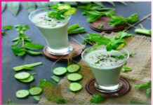 Pudina Lassi