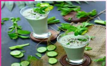 Pudina Lassi