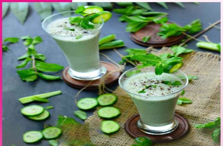 Pudina Lassi