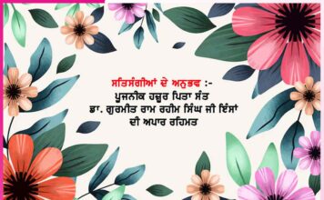 Experiences of Satsangis