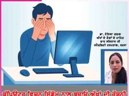 computer vision syndrome: ਕੰਪਿਊਟਰ ਵਿਜ਼ਨ ਸਿੰਡ੍ਰੋਮ ਨਾਲ ਬਚਾਓ ਅੱਖਾਂ ਦੀ ਰੌਸ਼ਨੀ computer vision syndrome