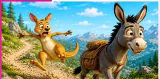 Children’s Story: ਬਾਲ ਕਹਾਣੀ: ਜੰਪੀ ਕੰਗਾਰੂ ਅਤੇ ਸੰਤੋਖੀ ਗਧਾ Children's Story