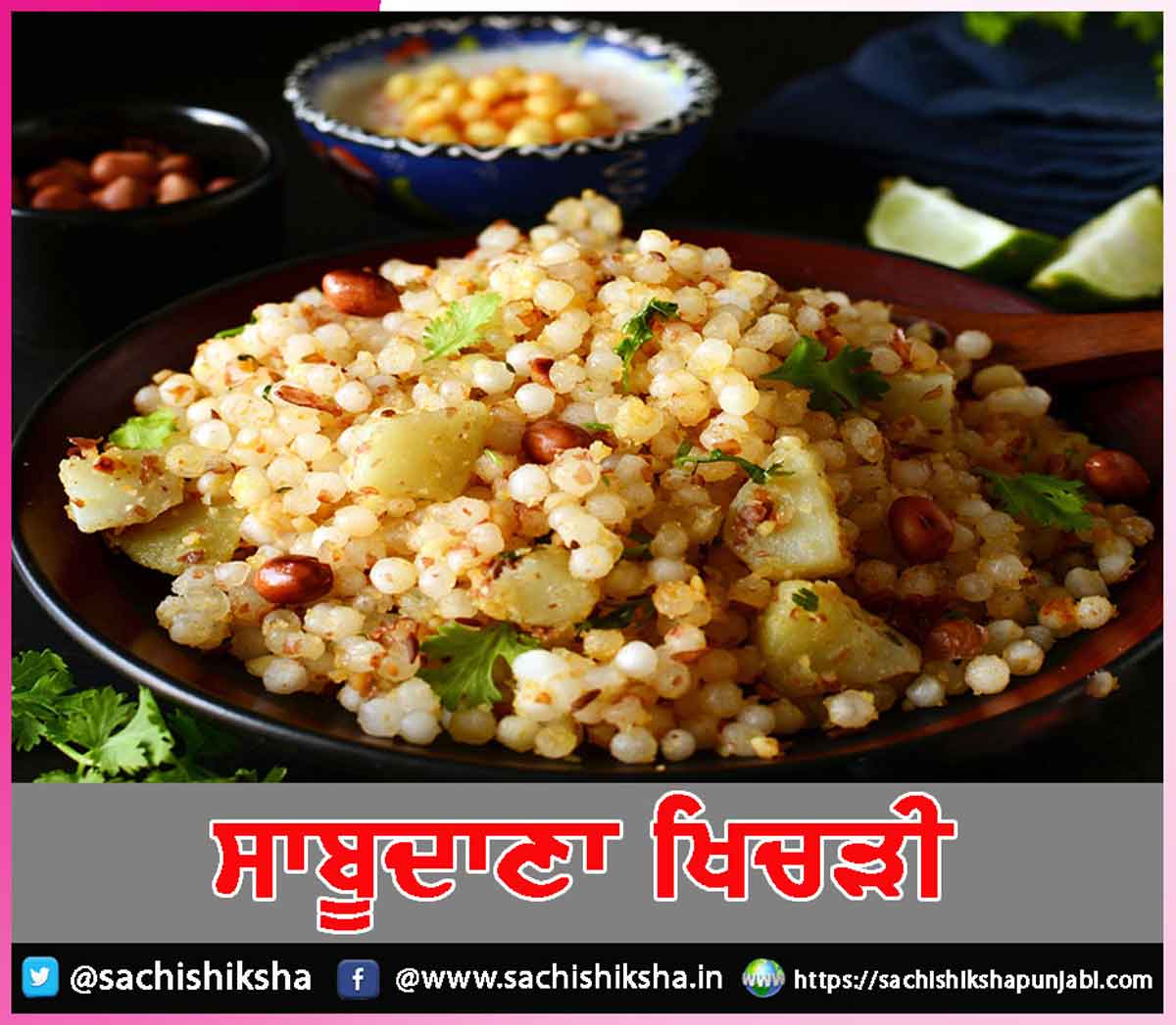 Sabudana Khichdi Sabudana Khichdi